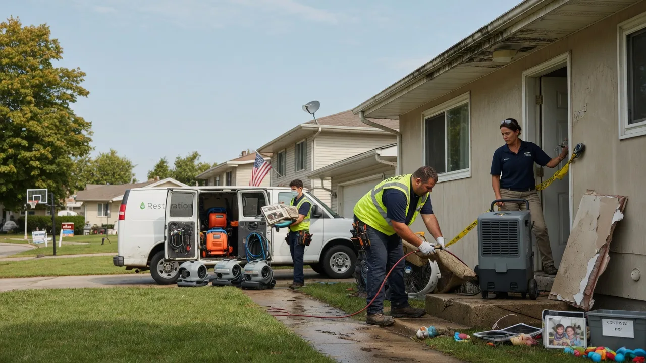 Water Damage Restoration in Evans, WA near me